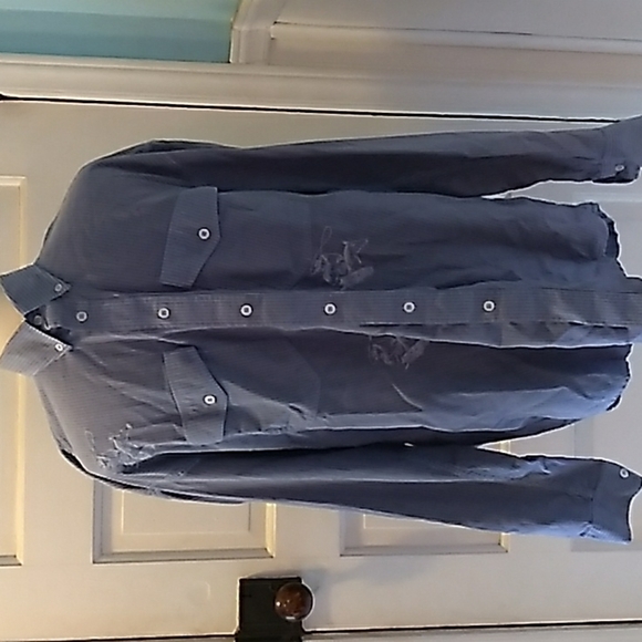 Roper mens medium button down casual cowboy shirt - Picture 1 of 4
